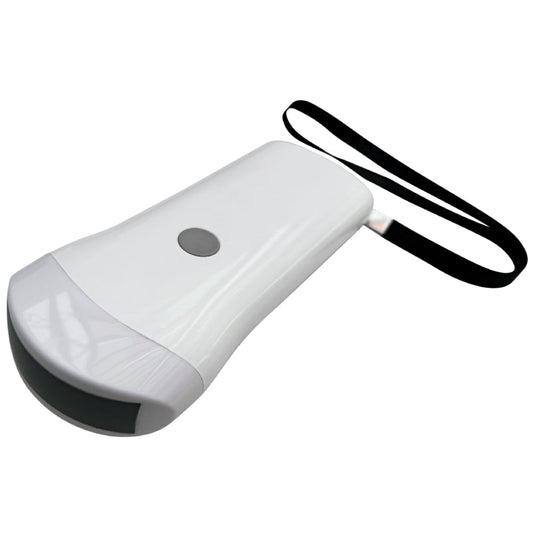 Sonda convexa de 3,5 MHz com 80 elementos e 8 canais para ultrassom portátil sem fio. 