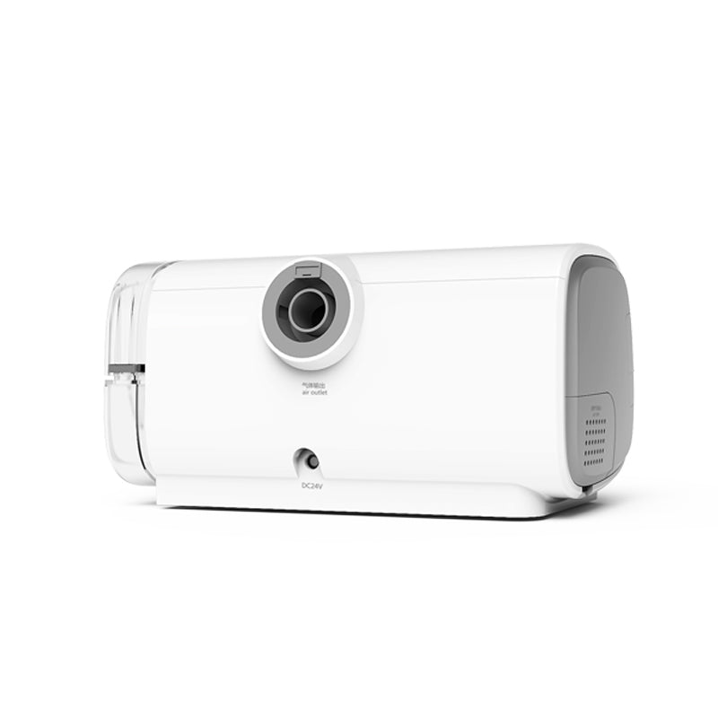 Dispositivo de pressão positiva nas vias aéreas com tela LCD colorida R100, modo CPAP, ventilador de pressão positiva para tratamento pulmonar. 