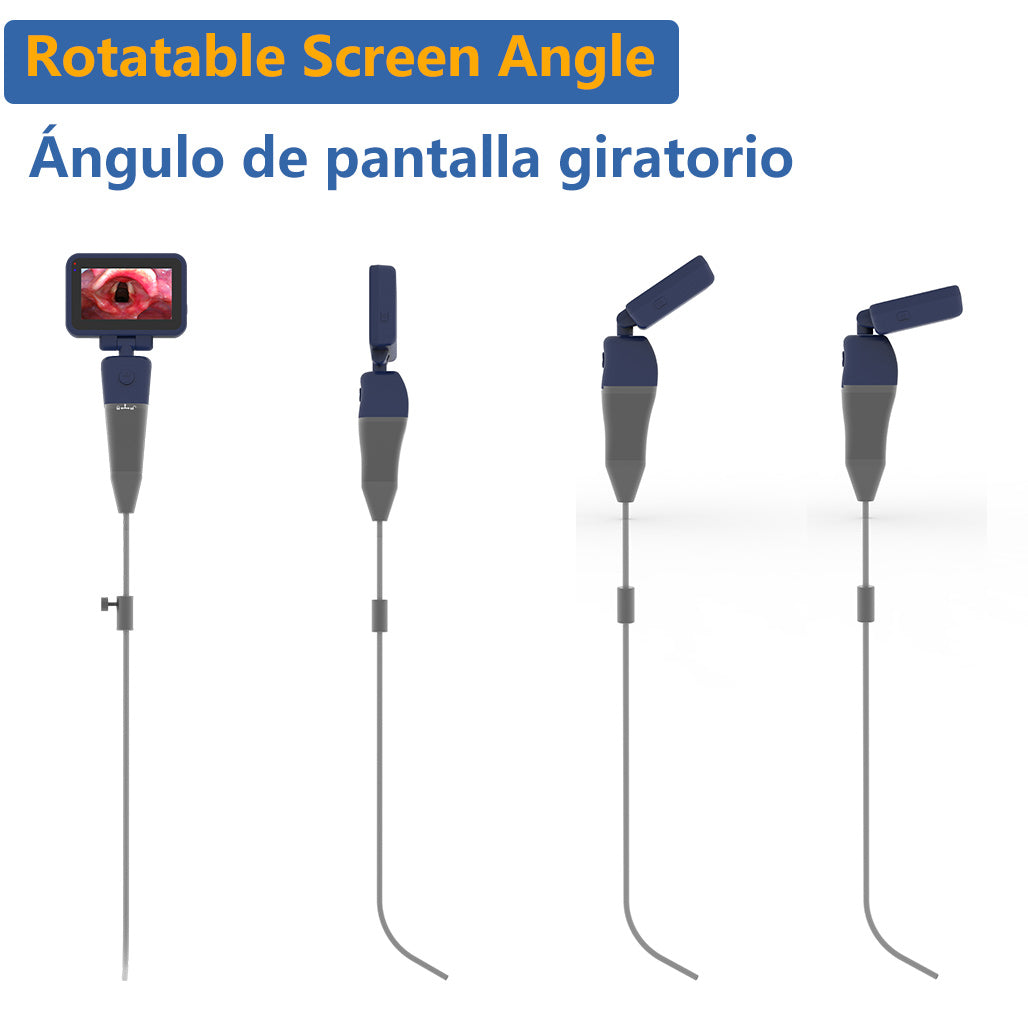 Cateter de videointubação CR-VLS, estilete de intubação flexível em liga de níquel-titânio, laringoscópio flexível portátil